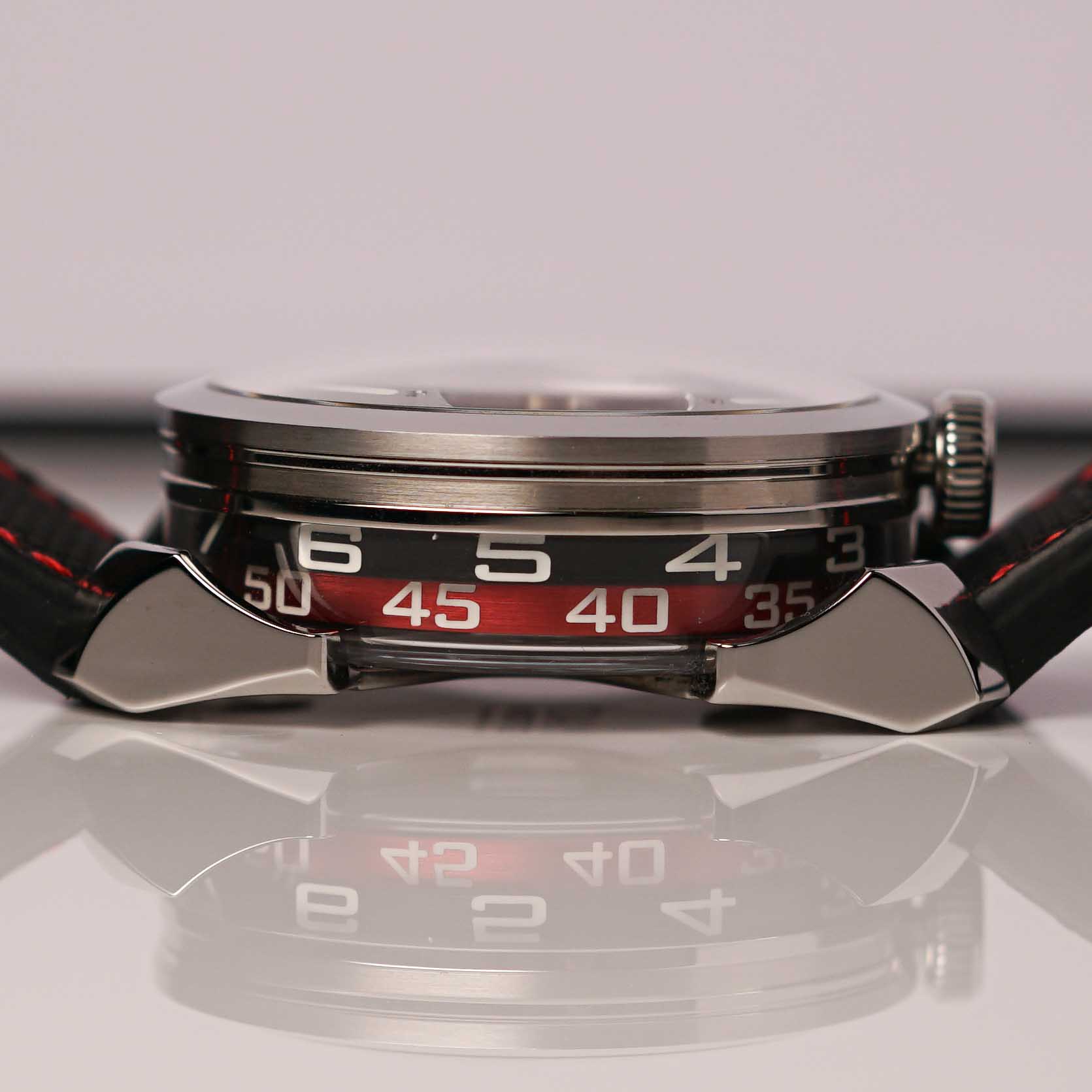 Legacy Empire<br/>スクエア ウォッチ<br/>(バッテリー) ブラック ワニ型パターンリスト 20cm/7.87in以下 並行輸入品 B:MING LIFE STORE by BEAMS｜ビームスの百名品NAVAL WATCH